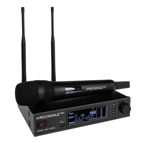 Радиосистема ROCKDALE PRO Stage 200 BK Vocal фото 1