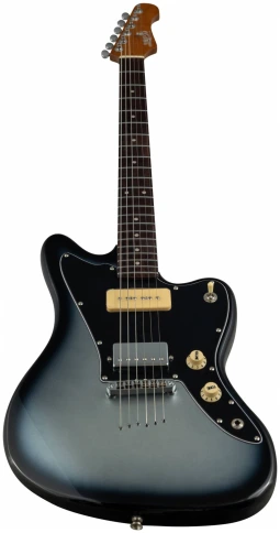 JET JJ-350 Baritone Moonburst - Электрогитара баритон фото 16