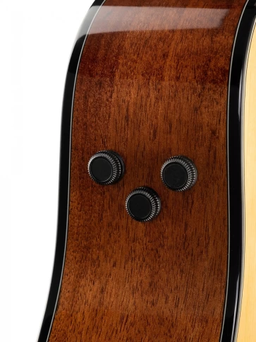 Электро-акустическая гитара Cort Gold mini-F WCASE NAT Gold Series фото 3