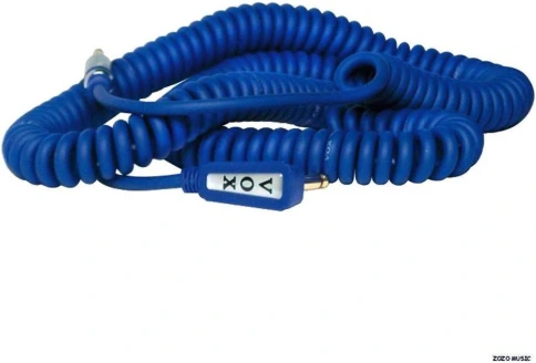 VOX Vintage Coiled Cable VCC-90BL - Инструментальный кабель фото 1
