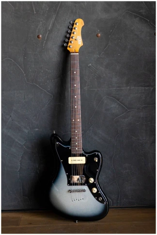 JET JJ-350 Baritone Moonburst - Электрогитара баритон фото 6