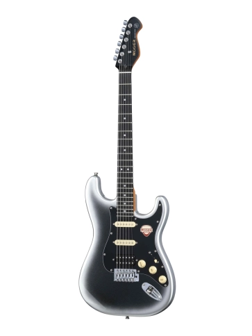 MSC10-Pro-DKSL Электрогитара, черное серебро, Mooer фото 1