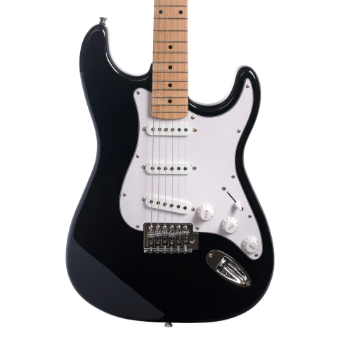 Электрогитара ROCKDALE Stars Plus SSS Maple Black фото 9