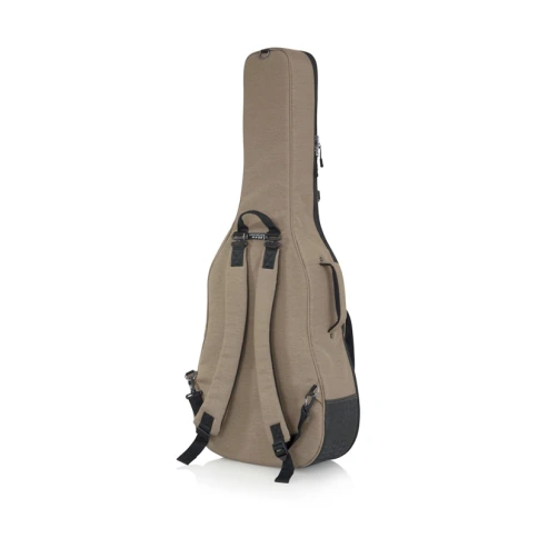 GATOR GT-ACOUSTIC-TAN - усиленный чехол для акустических гитар, цвет бежевый фото 2