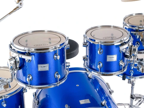 JW227-E1-BL Барабанная установка (3 коробки), синяя, TJW фото 2