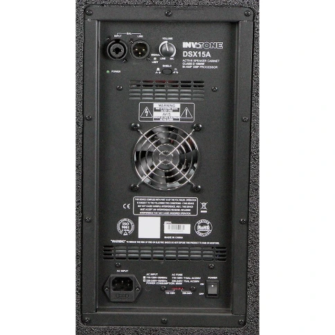 INVOTONE DSX15A - активная, двухполосная, 15' акустическая система. 1000 Вт, класс D, 48Гц-20кГц фото 3