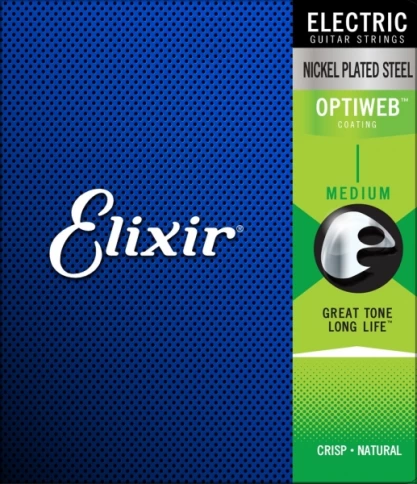 Струны для электрогитары Elixir 19002 Optiweb 09-42 фото 1
