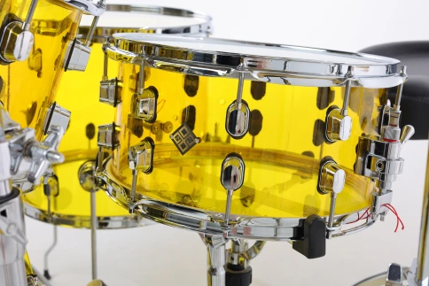 UBA-Am-2216/5 Барабанная установка, акрил, желтая (5 коробок), Мастерская Бехтеревых фото 3