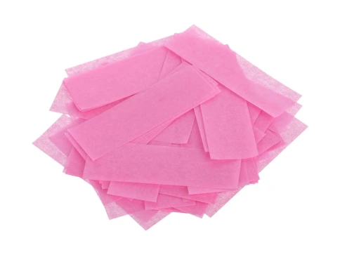 FTPCP Конфетти из специализированной бумаги (тишью) 17х55мм, розовый, упаковка 1 кг, LFocus фото 1