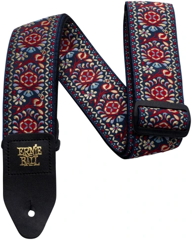 ERNIE BALL 4091 Jacquard Royal Bloom - Ремень для гитары фото 1