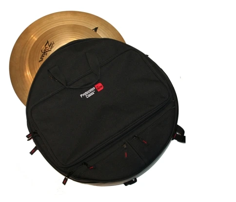 GATOR GP-CYMBAK-24 - нейлоновая сумка для тарелок, с разделителями, на 6 тарелок до 24' фото 1