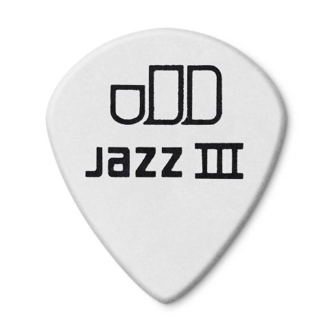 Медиатор Dunlop 478P1.35 Tortex White Jazz III (1,35) фото 2