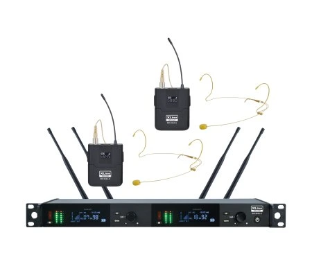 XLINE MD-262A-E(NEW) Радиосистема c двумя поясными передетчиками и головными гарнитурами фото 1