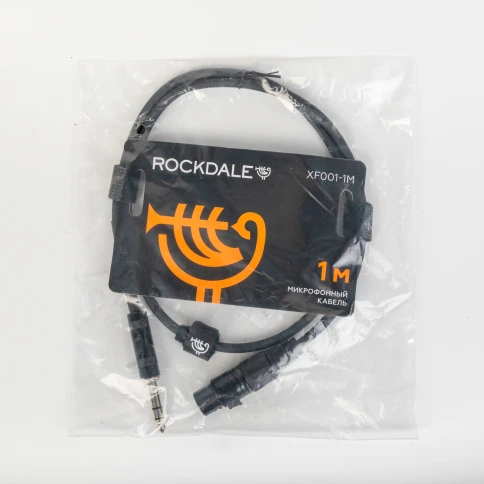 Микрофонный кабель ROCKDALE XF001-1M (1м) фото 6