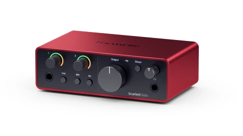 Комплект для звукозаписи Focusrite Scarlett Solo Studio 4th Gen фото 8