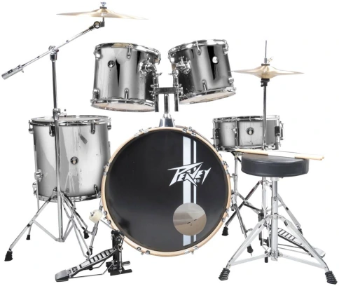 PEAVEY PV 5PC Drum Set Silver - Ударная установка акустическая фото 2