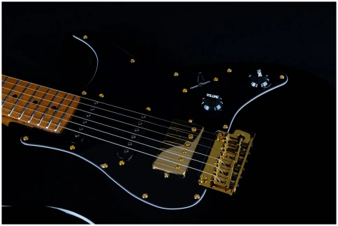 JET JS-400 BK G - Электрогитара шестиструнная фото 3