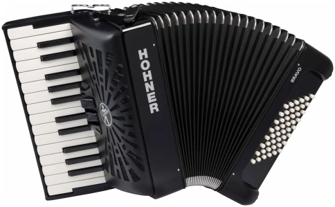 HOHNER Bravo II 48 black - Аккордеон 1/2 фото 1