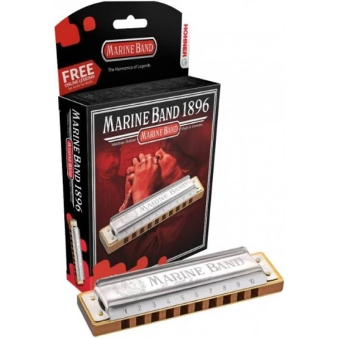 Губная гармоника HOHNER MARINE BAND 1896-20 A (M1896106X) фото 1