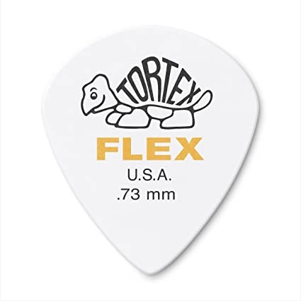 Медиатор, толщина 0.73мм, Dunlop 468P.73 Tortex Flex Jazz III фото 1