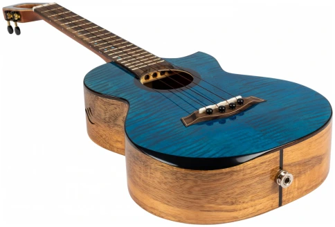 FLIGHT COMET TENOR EQ-A Blue - Укулеле тенор фото 12