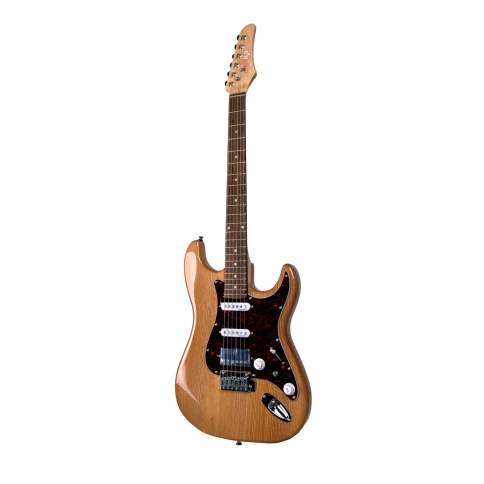 REDHILL STM400 NA - электрогитара, Stratocaster, S-S-H, ясень/клен+палисандр, цвет натуральный фото 2