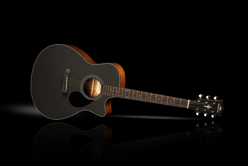 Электроакустическая гитара KEPMA EACE Black фото 3