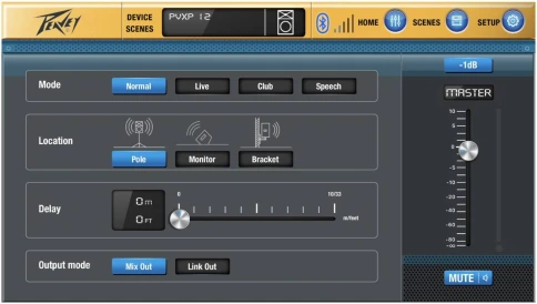 PEAVEY PVXp 12 Bluetooth активная акустика фото 2
