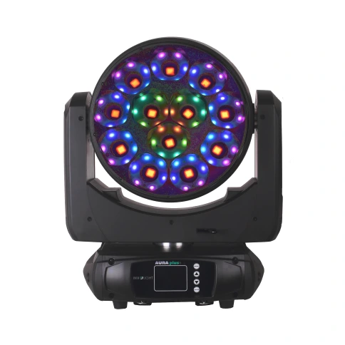 INVOLIGHT AURA PLUS - голова вращения (WASH), 12х RGBW + 72х RGB SMD, DMX512 фото 5