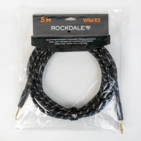 Инструментальный кабель ROCKDALE Wild E5 фото 6