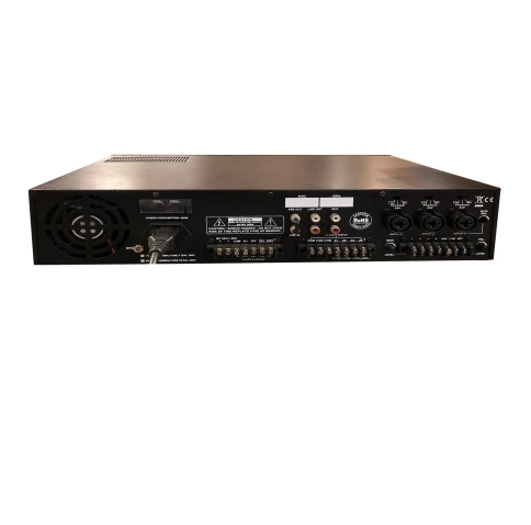 SHOW MPA-240RS - трансляц. система 240 Вт,DC24 В,25/70/100 В, MP3-плеер,4micline+aux, 4 зоны фото 2