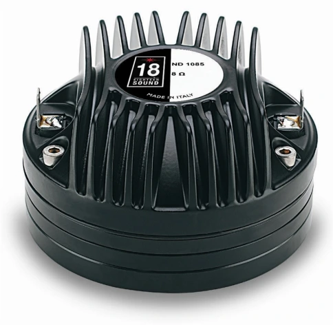 EIGHTEEN SOUND ND1085 - драйвер, неодим, 8 Ом AES, 80 Вт, 109 дБ, 1600...20000 Гц, выход 1' фото 1