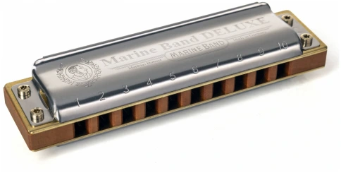 HOHNER Marine Band Deluxe 2005/20 C M200501P - Губная гармоника историческая серия фото 3
