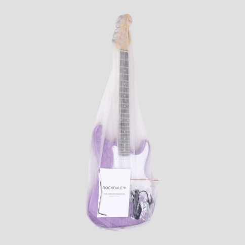 Электрогитара ROCKDALE Stars HSS Violet Metallic фото 11