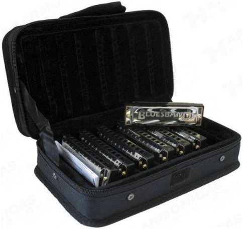 HOHNER Blues Band CDEFGABb - Губные гармошки (набор) диатоническая фото 4