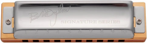 HOHNER Bob Dylan C - Губная гармоника подписная серия фото 4