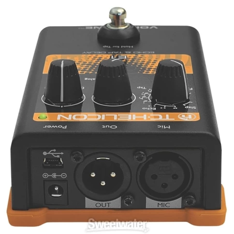 TC HELICON VOICETONE E1 - вокальная педаль эффектов эхо и задержки фото 3