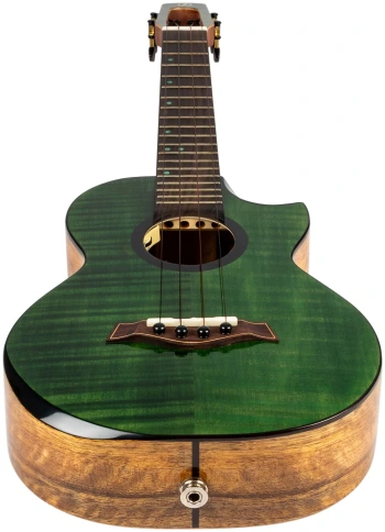 FLIGHT COMET TENOR EQ-A Green - Укулеле тенор фото 7