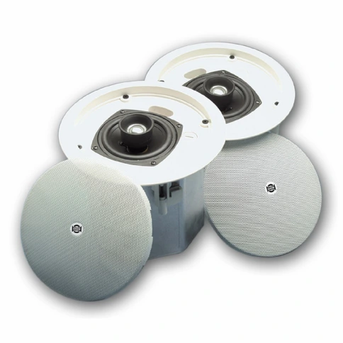SHOW CSL-150CV - громкоговоритель потолочный, двухполосный, 60 Вт, 70/100В, белый фото 3