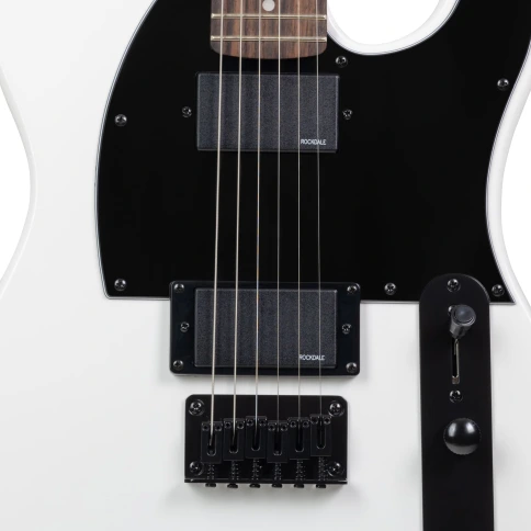 Электрогитара ROCKDALE Stars Plus TE HH White фото 5