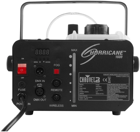 CHAUVET Hurricane 1600 - Дым-машина фото 3
