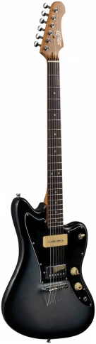 JET JJ-350 Baritone Moonburst - Электрогитара баритон фото 22