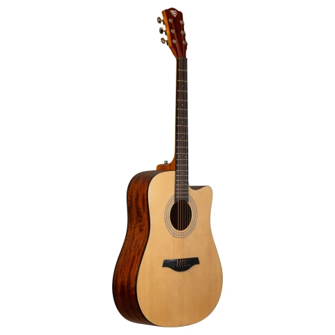 Акустическая гитара ROCKDALE Aurora D3 C NAT Gloss фото 2