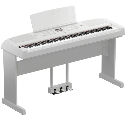 Цифровое фортепиано YAMAHA DGX670WH + блок PА300 фото 3