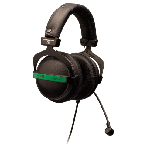 Superlux HMD660X профессиональная гарнитура со встроенным динамическим микрофоном. Витой кабель 3 м фото 1