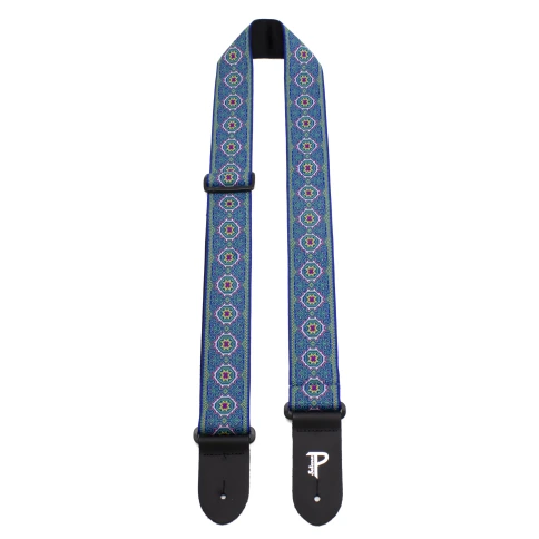 Perri's TWS-7174 - Ремень для гитары, Серия: JACQUARD, Материал: жаккард, Рисунок: медальоны, Ширина ремня: 5 см, Длина: 99 - 147 см фото 1