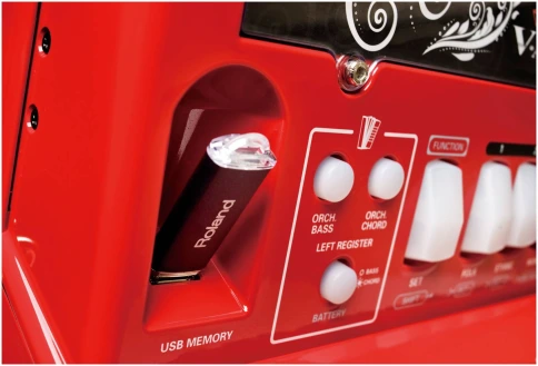 ROLAND FR-18D RD - Аккордеон фото 7