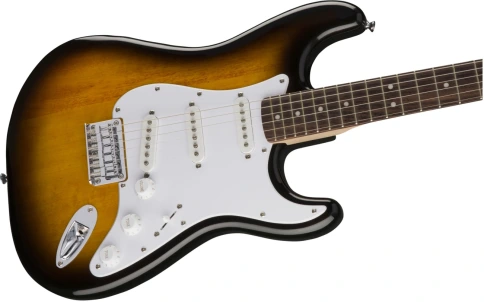 Электрогитара Squier Bullet Stratocaster HT Brown Sunburst фото 3