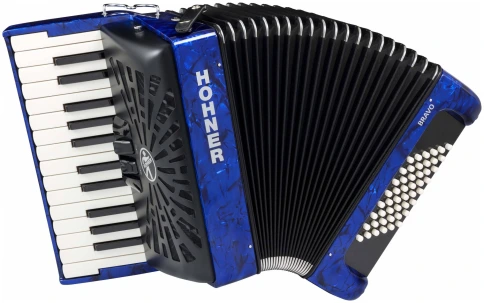 HOHNER Bravo II 48 dark blue - Аккордеон 1/2 фото 1