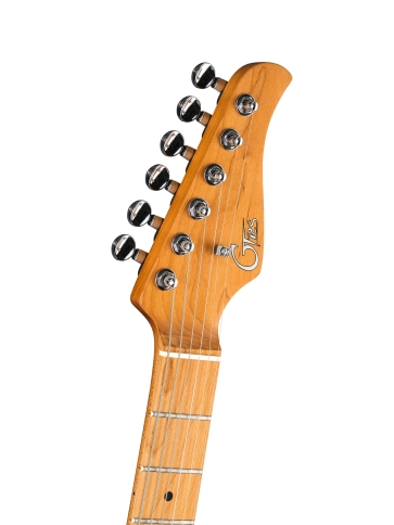 S801-Standard-801-GR Электрогитара с встроенным процессором, зеленая, GTRS фото 10